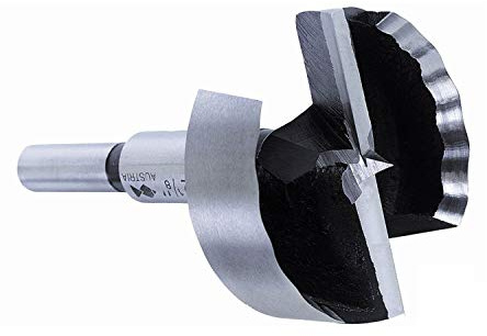 Fisch FSA-309062 Forstner-Bit, 3,5 cm Durchmesser x 0,9 cm Wellenschneider, Forstnerbohrer