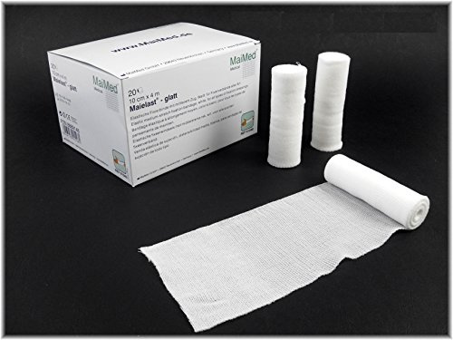 40x elastische Fixierbinden 10cm x 4 Meter max. Länge Fixierbinde/elastische Mullbinden/Mullfixierbinde