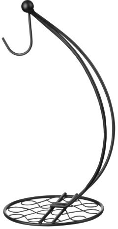 Premier Housewares Twist Banana Hanger - Black, H33 x W18 x D16cm