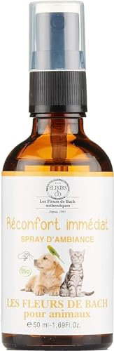 Elixirs & Co Spray ambiental de confort inmediato para animales, 50 ml
