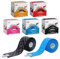 Nasara Original Kinesiologisches Physio Sport Tape: 5er Box mit 5 Tapes für Sport und Medizin inkl. gratis Videoanleitungen, Rollengröße 5cm x 5m