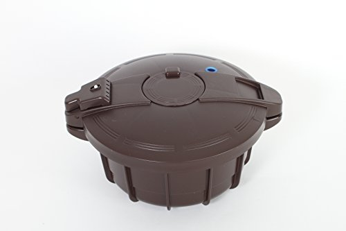Smart Cooker Schnellkochtopf f. die Mikrowelle m. Dämpfeinsatz Ø 18,5cm innen 880088 BA 00