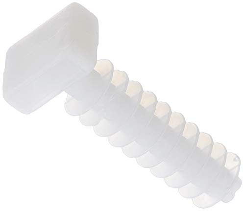 SYSFIX 3530801 – Pack von 100 Dübel Flansch TBR (Polyamid, 8 mm) schwarz