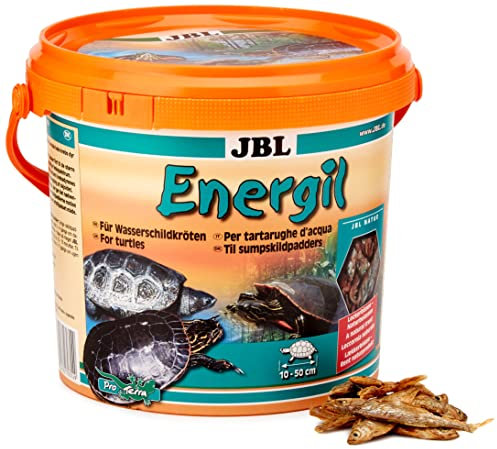 JBL Energil Hauptfutter für Sumpf- und Wasserschildkröten, 1er Pack (1 x 2,5 l), 70314