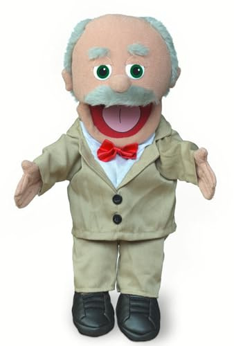 SiLLy puppets Pops, abuelo hispano, marioneta de mano, 40 cm