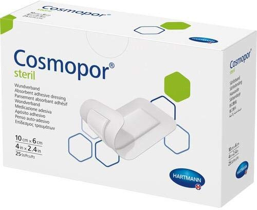 COSMOPOR steril 6x10 cm 25 Stück