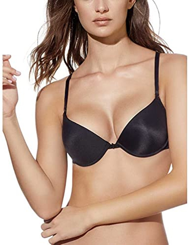 Selene, Sujetador de Mujer con Aros y Copas Push-Up, Tirantes Multi-Posición, Colección Lola, Color Negro, Talla 85B