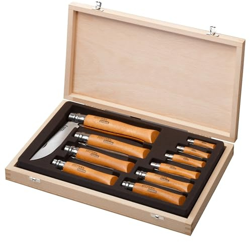 Opinel Unisex O183102 Holzkasten, Braun, 30,5 x 19,5 4,2 cm EU