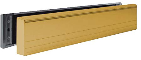 MILA Slim Master UPVC Letter Box 36-70 - 316mm Wide - Gold