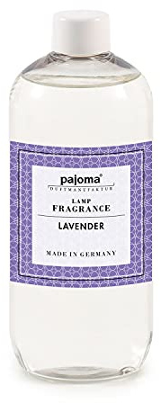 pajoma® Nachfüllflasche für Katalytische Duftlampe 500 ml, Lavendel | Raumduft Nachfüller - intensiver und hochwertiger Duft in Premium Qualität