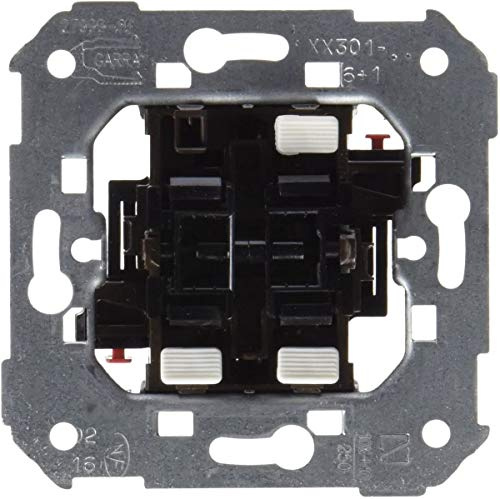 Kontakt-Simon 75301-39 Pulsador simple e interruptor de 2 vías - 2 botones 10AX