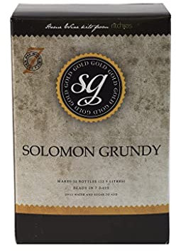 Solomon Grundy Gold Merlot 30 Bottle Home Brew Wine Kit