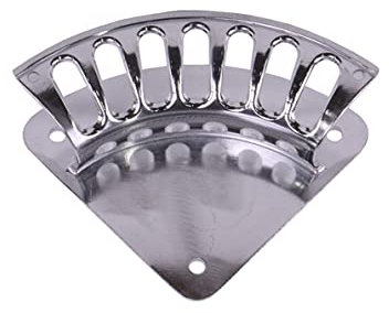 AFISEL Aluminium Wandschlauchhalter 5120, 188 mm x 70 mm, 3 kg Tragfähigkeit, J-Form, Wandmontage, Industriell, Silber