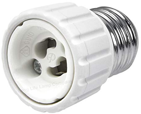 E27 to GU10 Lamp Light Bulb Base Socket Converter Adaptor Lamp Holder Edison Large Screw Adaptor to GU10 Plug Power Socket Adapter 240v