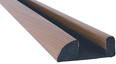 STORMGUARD 02SR6630914LWO Light Oak Internal Foam Under Door Draught Excluder, 914mm / 36 Long
