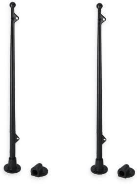 wellenshop Flaggenstock Flaggen Halter 29 cm Kunststoff