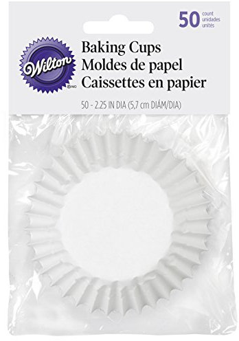 Wilton Multicolour Non-Stick Paper Jumbo Muffin Baking Cup, Disposable, 1.0 Liter, Round, 50 Pcs, Oven Safe up to 220 degree Celsius, Ideal for Baking Cupcakes