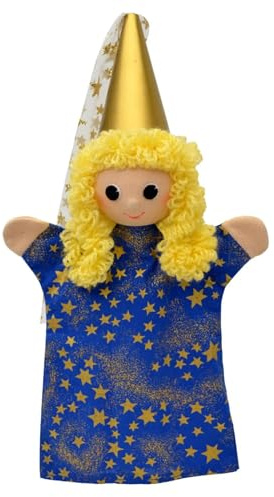 MUBRNO 22859A Fee - Mitternacht Textilhandpuppe, Mehrfarbig