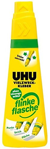 UHU Alleskleber Flasche 100g Gelb hochviskos