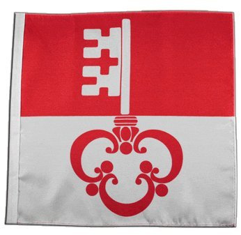 Flaggenfritze Flagge/Fahne Schweizer Kanton Obwalden - 30 x 30 cm