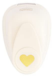 Vaessen Creative Craft Paper Punch - Heart - 10 x 9 mm - Circle Cutter for Crafting and Card Making