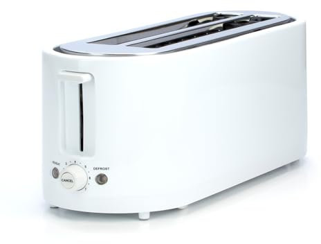 STATUS Atlanta 4 Slice Toaster | 1300W White | 4SLWHTATLANTAX4