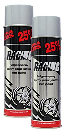 Kwasny Felgenspray Silber Lackspray 500Ml Spraydose Felgenlack Sprühlack 288 937 2X