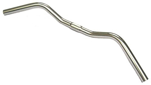 Raleigh - RNH360 - Comfort Handlebars for Hybrid, Trekking and City Bicycles 610mm Wide in Silver