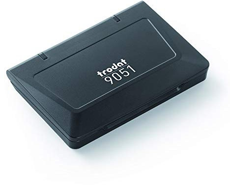 Stempelkissen 9 X 5 cm Farbe schwarz