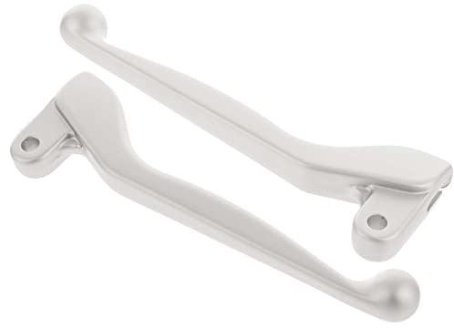 MZA Meyer-Zweiradtechnik GmbH Handhebel SET , ALU-massiv, Bremshebel + Kupplungshebel (auch für Ausführung mit Bremslichtschalter) Farbe silber matt, S51,S53, SR50 +