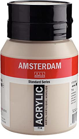 Amsterdam Standard Series Acrylfarbe Flasche 500 ml Warmgrau 718 (17727182)
