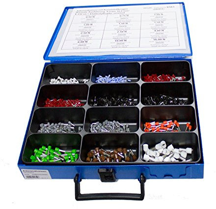 Dresselhaus 4499/000/06 8563 Quetschverbinder-Sortiment Quetschverbinder-Set
