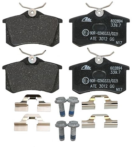 ATE Original Bremsbeläge - Belagsatz - für Scheibenbremse - 13.0460-2894.2 - ECE-R90 Straßenzulassung