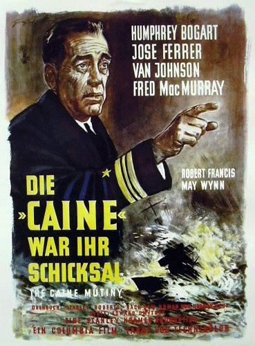 Die Caine war ihr Schicksal (1954), Humphrey Bogart | Filmplakat, Poster