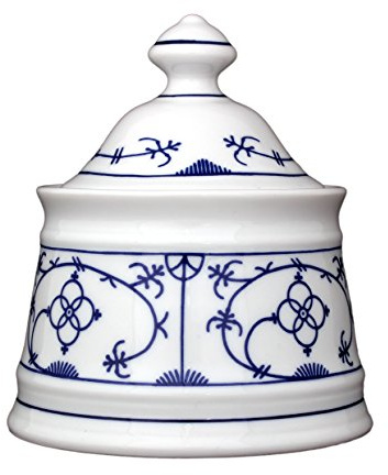 ESCHENBACH 65279204343307 Tallin Zuckerdose 0,30 L Porzellan, Indigoblau