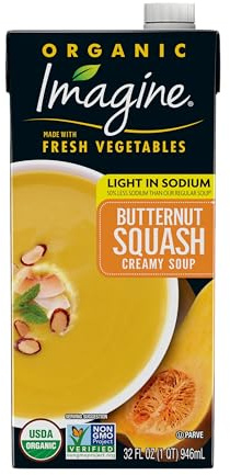 Imagine Light in Sodium Organic Creamy Butternut Squash Soup 32 oz