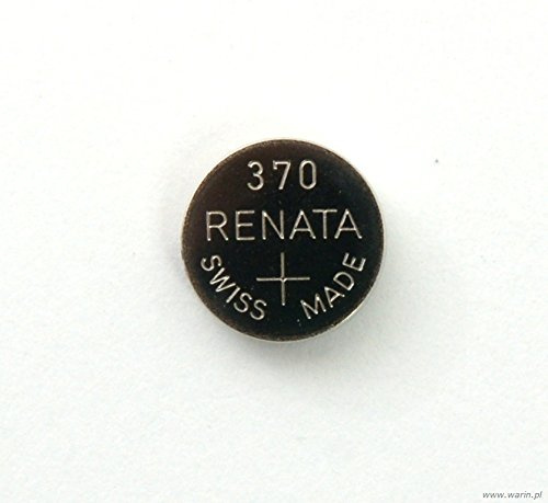 1 x Renata 370 Lithium-Knopfzelle SR920SW, hergestellt in der Schweiz