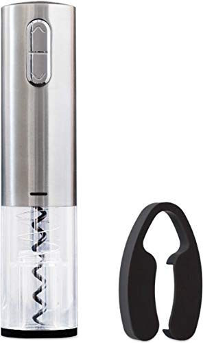 Balvi Sacacorchos eléctrico L´Hedoniste Color Plata Complementos para el Vino Descorchador de Vino el