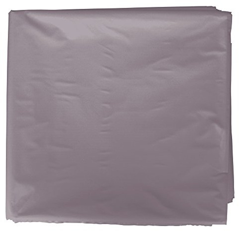 Fixo Kids - Pack de 25 Bolsas Plastico Disfraz, 65 x 90cm, Color Plata, Perfecto para Crear Disfraces Carnaval y Otras Fiestas, Reciclable 100%, Agujero de Seguridad Antiahogo, Customizables