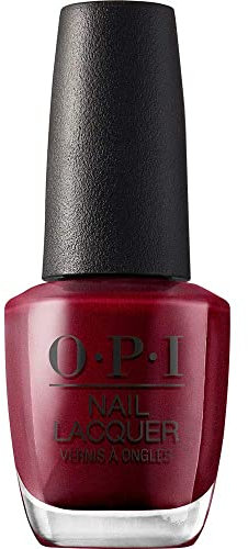 OPI Nail Polish | Nagellack mit bis zu 7 Tagen Halt | Ergiebig, Langlebig & Splitterfest | Rottönen | Bogota Blackberry | 15 ml