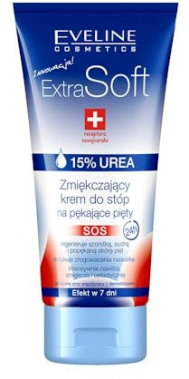 Eveline Cosmetics Extra Soft Sauce Crackle - Crema per tallone, 15% urea, 100 ml