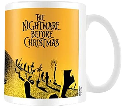 Pyramid International Nightmare Before Christmas (Graveyard Scene) Mug - 10Oz / 315Ml Ceramic Mug - One Size