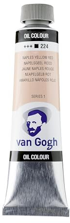 Van Gogh Ölfarbe, 40ml Tube, Neapelgelb Rot 224