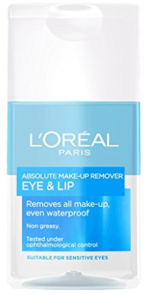 L'Oreal De-maq expert Absolute Eye & Lip Make-up Remover, 125 ml