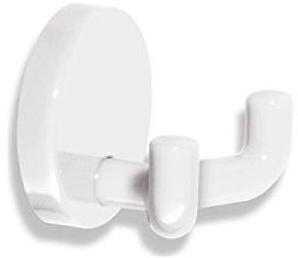 HEWI Doppel-Wandhaken | Polyamid reinweiß 99 | 1 Stück | 477.90.025