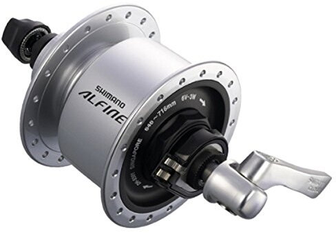 SHIMANO Alfine Nabendynamo, Silber, 10 x 6 x 4 cm