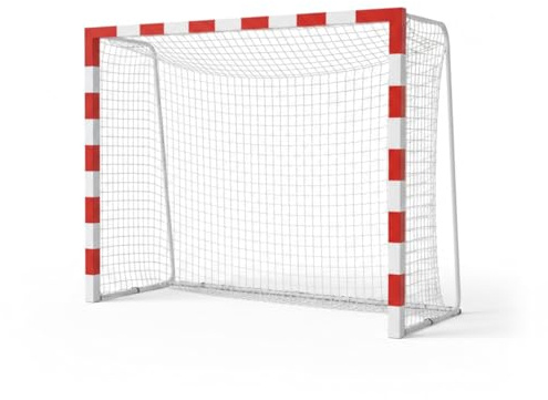 BENIMELI Red Porteria Futbol Pack 2 Unidades | Redes Porterias Futbol Sala Nylon Alta Resistencia | Redes Deportivas Balonmano Fútbol Sala Exterior e Interior - 3,5 mm (No Incluye Portería)
