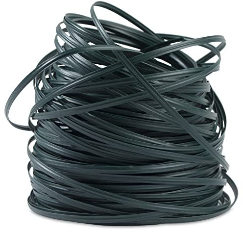 Windhager Gartendraht Blumendraht Bindedraht Pflanzendraht Basteldraht Wickeldraht plastifiziert, mit Abschneidevorrichtung, verzinkt, 100m x Ø 0,65mm, 06212, blau