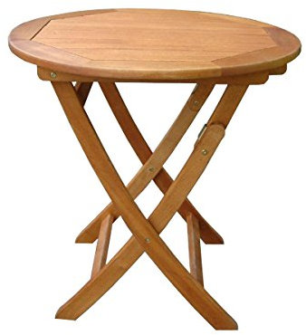 Sedex Klapptisch Capri Balkontisch Balkon-Möbel Gartenmöbel Hartholz Tisch Rund 80er Garte