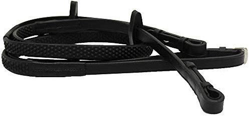 Horseware Unisex-Erwachsene Micklem Comp Zügel, Pferd, Black